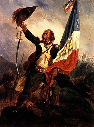 377x512 Carrying The Flag Of The Republic Painting Joseph Louis - Republic Painting