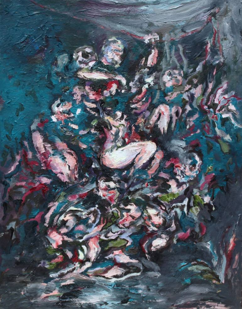 770x983 Saatchi Art Rescue Painting By Tijana Titin - Rescue Painting