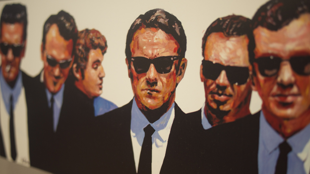 1024x575 Reservoir Dogs A Painting I Bought - Reservoir Dogs Painting