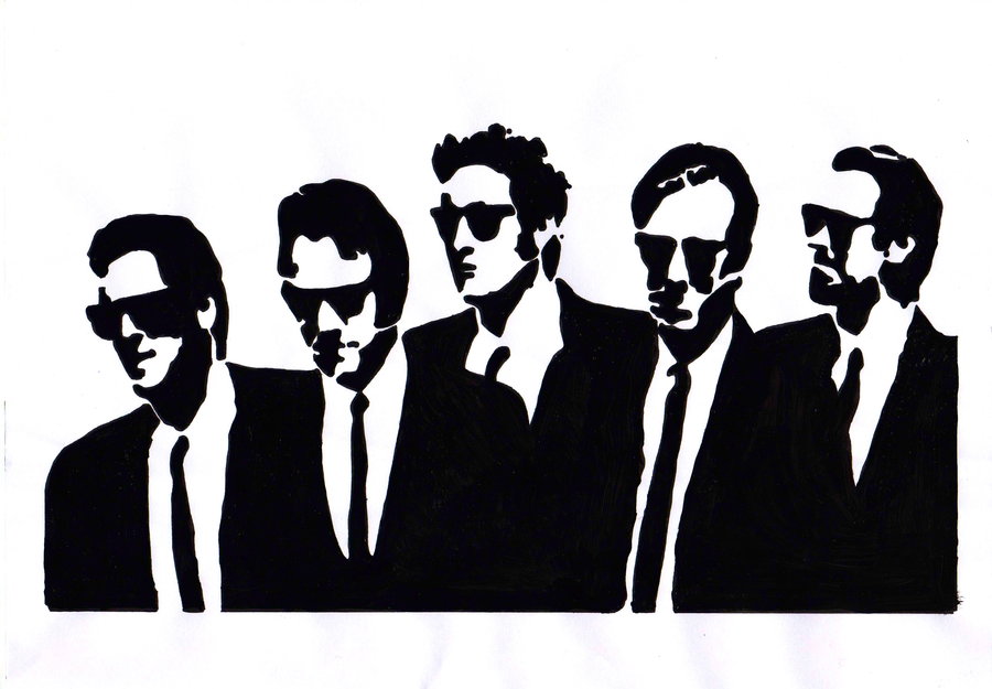 900x625 Reservoir Dogs By Ad 1990 - Reservoir Dogs Painting