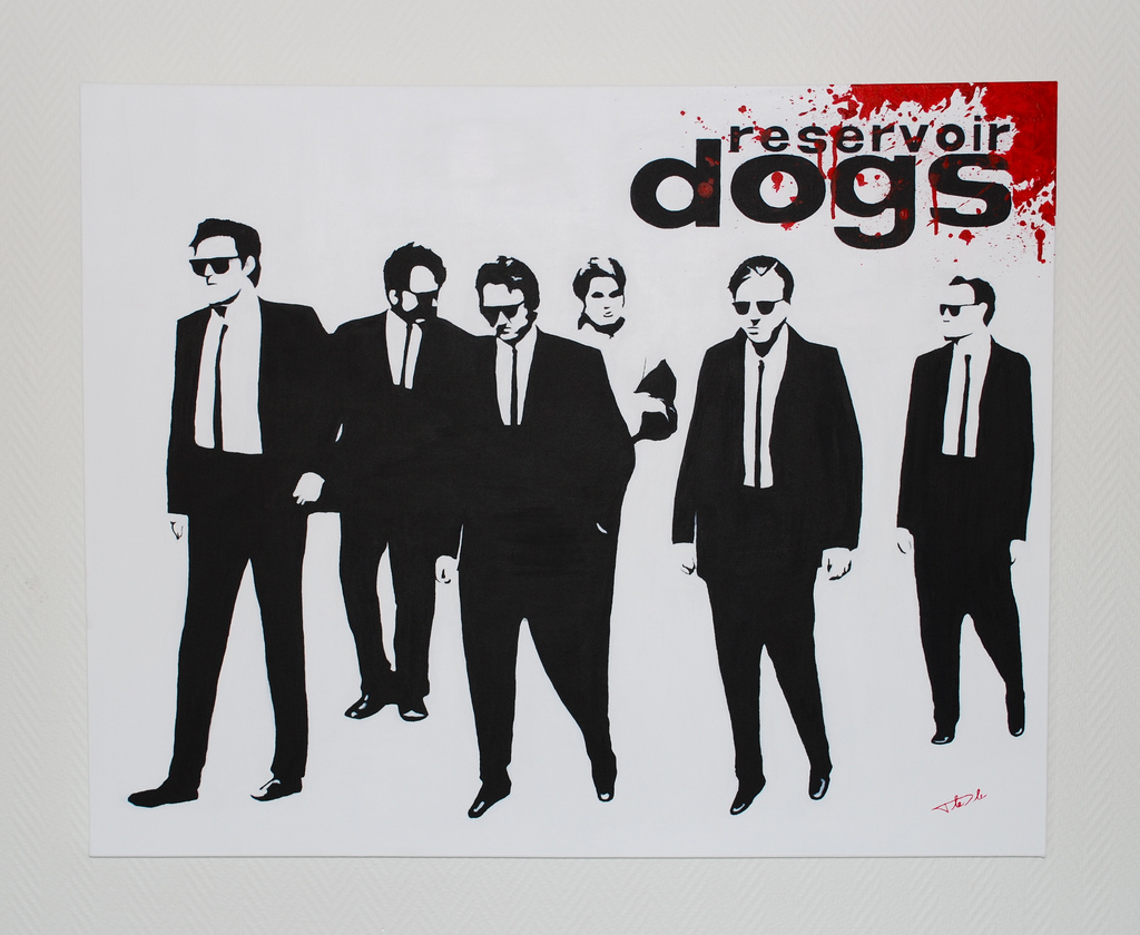 1024x840 The World's Newest Photos By Tobias.d - Reservoir Dogs Painting