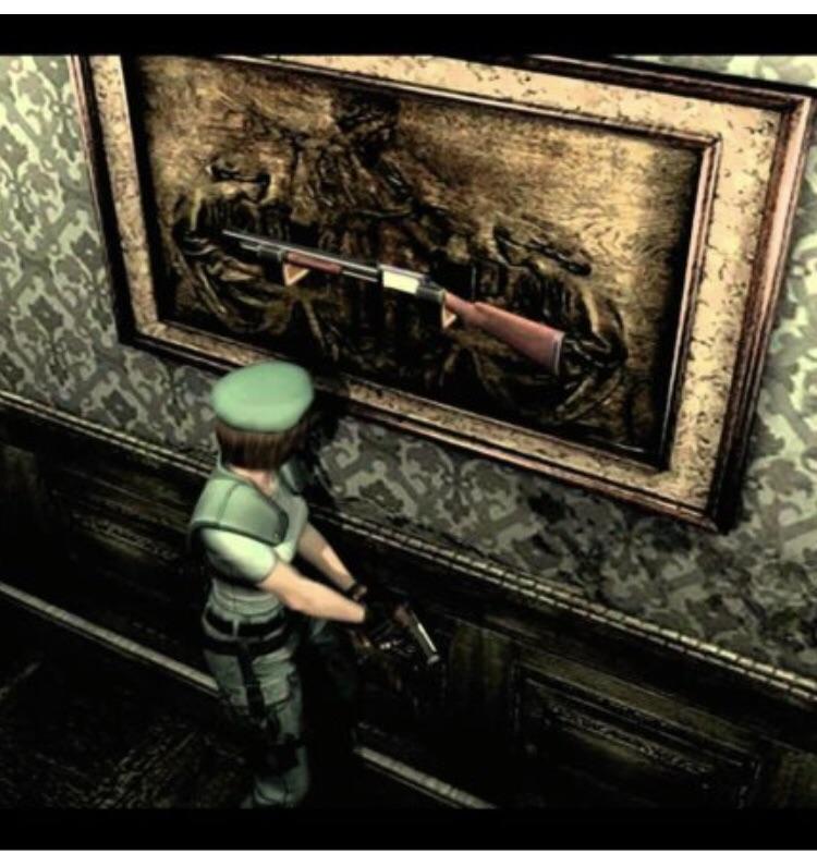 750x784 Need Help Identify Painting Featured Resident Evil Remake. Please - Resident Evil Painting