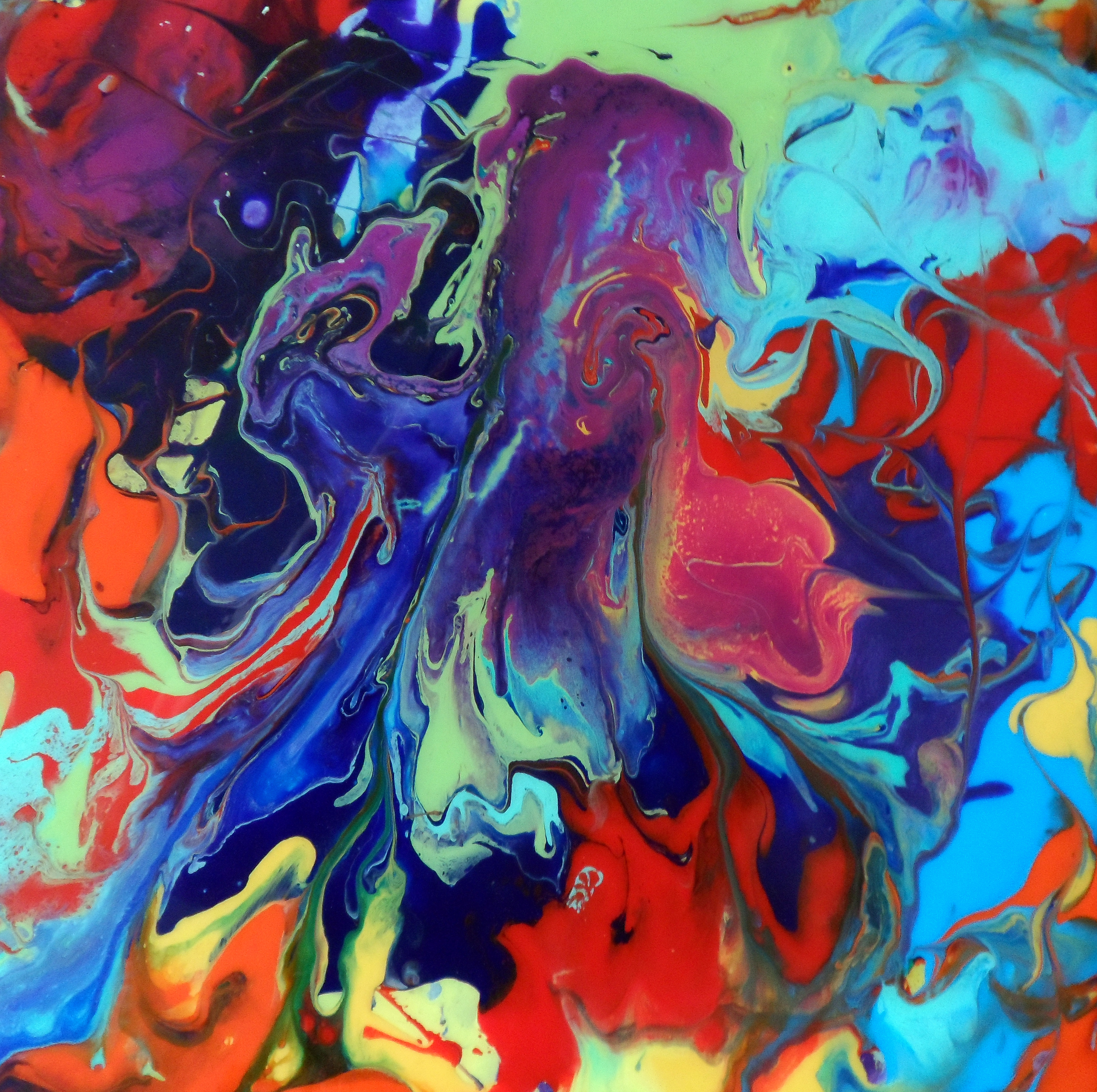 3417x3404 Resin Art Paintings - Resin Painting