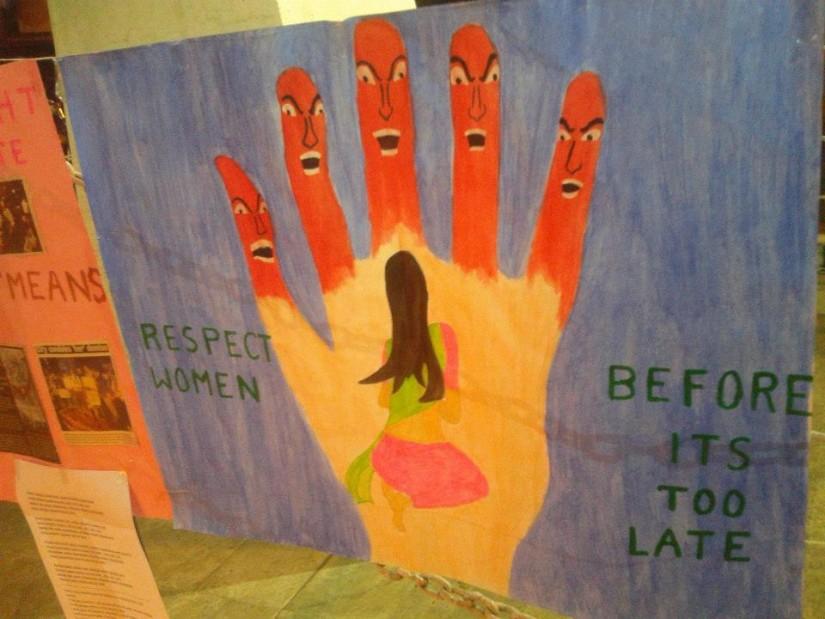 825x619 Respect Woman Touchtalent - Respect Painting