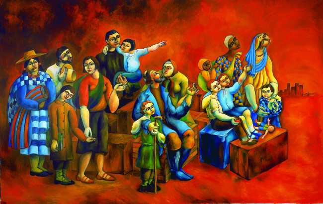 650x411 Yuroz Biography Moso Art Gallery - Respect Painting