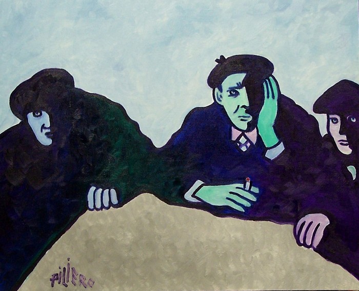 700x567 Men Of Painting By Nick Piliero, Saint Johnsbury, Vt - Respect Painting