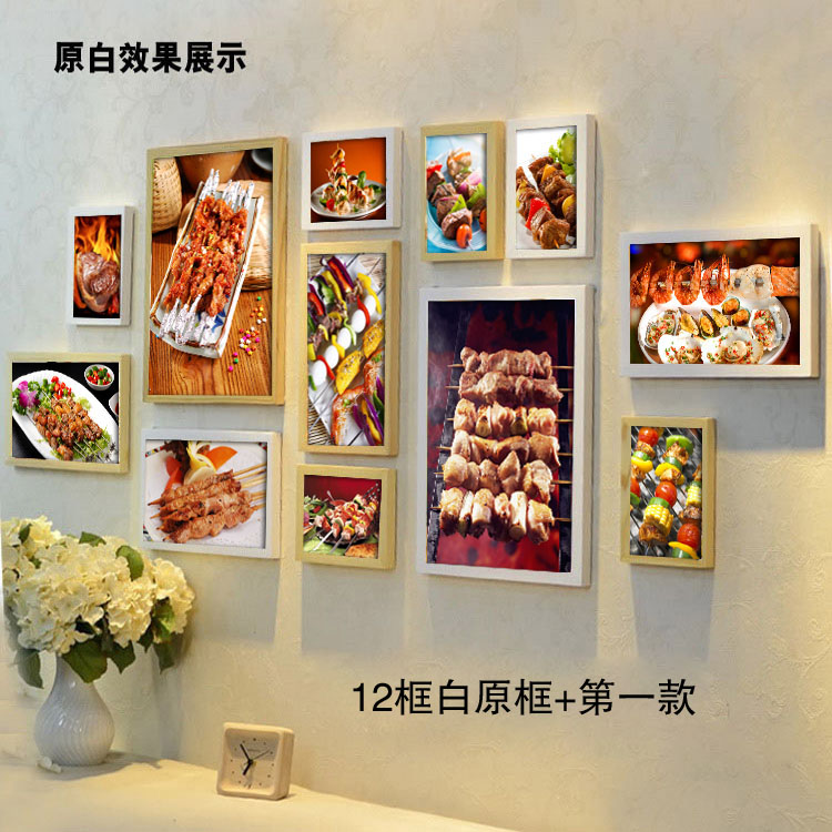 750x750 Usd 27.23] Northeast Gourmet Barbecue Shop Decorative Painting - Restaurant Wall Painting