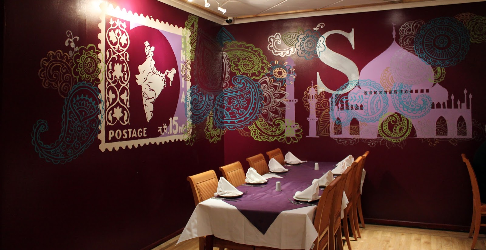 1600x824 Curry Life Blog A Feast For The Eyesspiring Wall Art - Restaurant Wall Painting