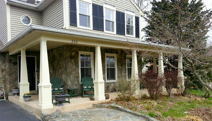 700x400 Porch Renovation Sterling Va By Reston Painting And Contracting - Reston Painting