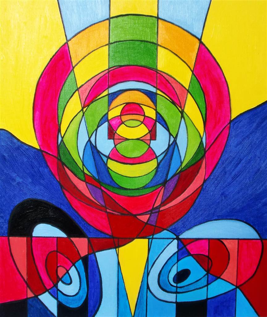 865x1024 Marvin Sanosa (Marvinsanosa) - Resurrection Abstract Painting