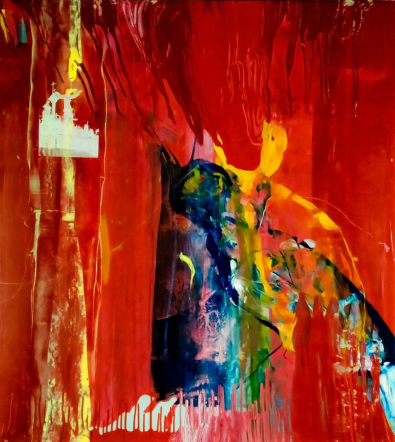 770x860 Saatchi Art Resurrected Painting By Miguelangel Madrigal - Resurrection Abstract Painting
