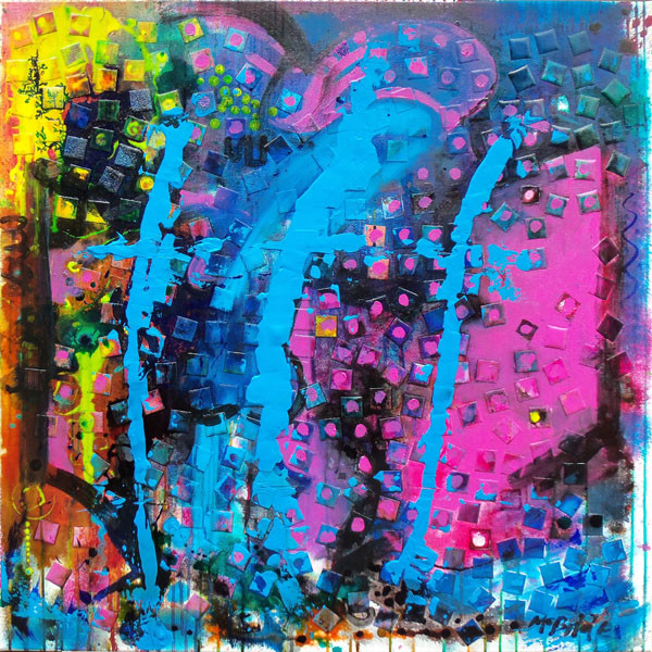 600x600 Sutcliffe Contemporary Art Resurrection - Resurrection Abstract Painting