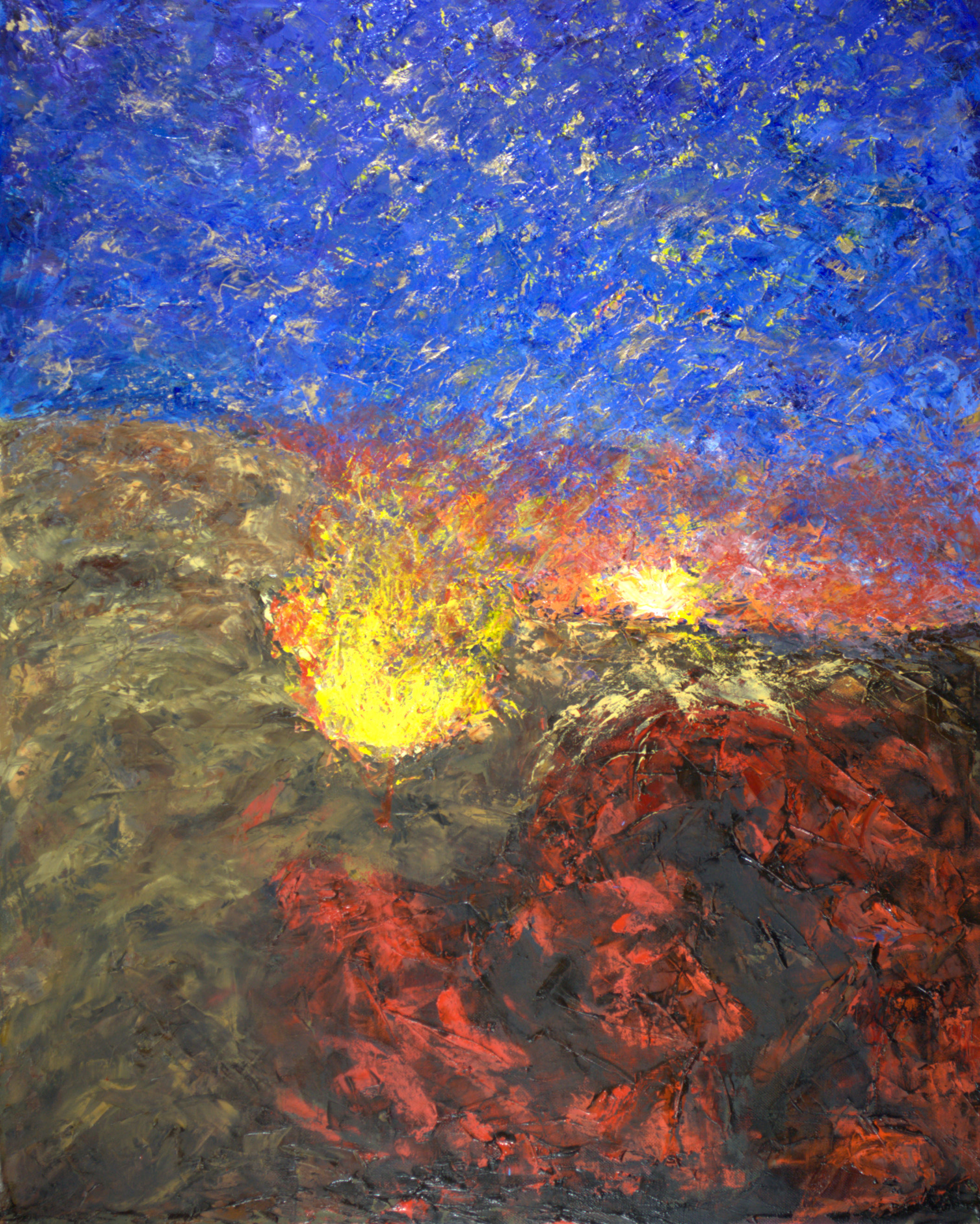 2109x2633 The Resurrection Lance Mcneel - Resurrection Abstract Painting