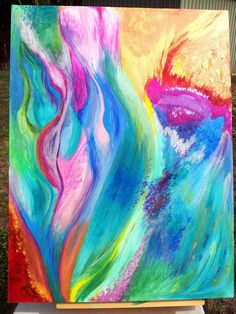 236x314 Easter Painting - Resurrection Abstract Painting