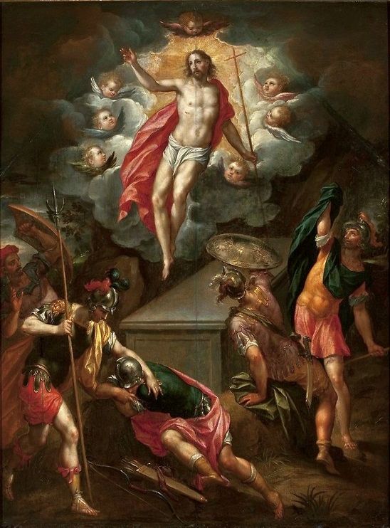 548x742 Rottenhammer Resurrection Of Christ - Resurrection Of Jesus Christ Painting