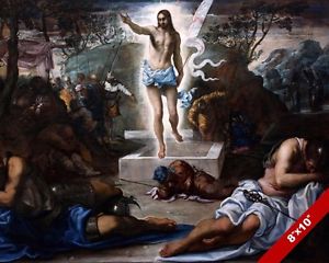 300x240 The Resurrection Of Jesus Christ Painting Christian Bible Art Real - Resurrection Of Jesus Christ Painting