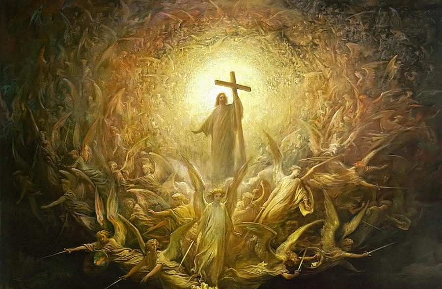 900x590 The Resurrection Of Christ Key To Our Faith Knights And Ladies - Resurrection Of Jesus Christ Painting