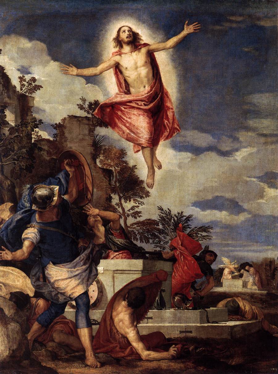 900x1209 Filepaolo Veronese - Resurrection Of Jesus Christ Painting