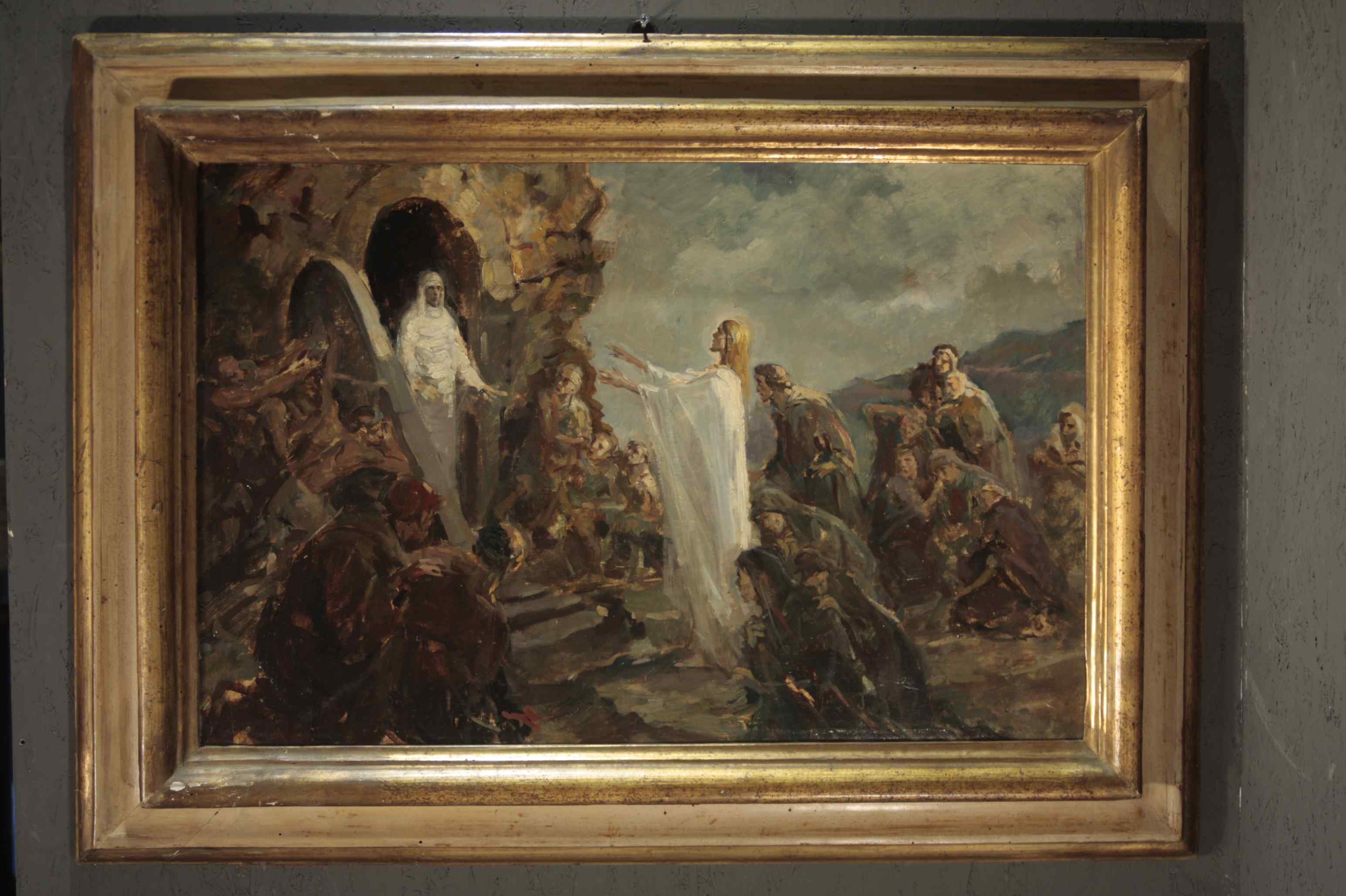 3088x2056 Painting The Resurrection Of Lazarus Anticswiss - Resurrection Painting