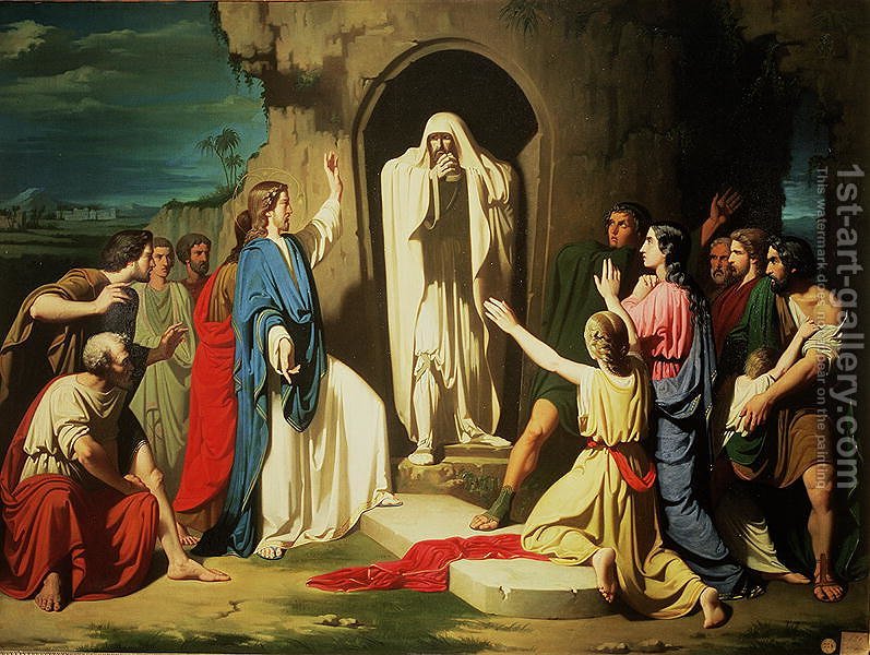 797x600 The Resurrection Of Lazarus Jose Casado Del Alisal Reproduction - Resurrection Painting