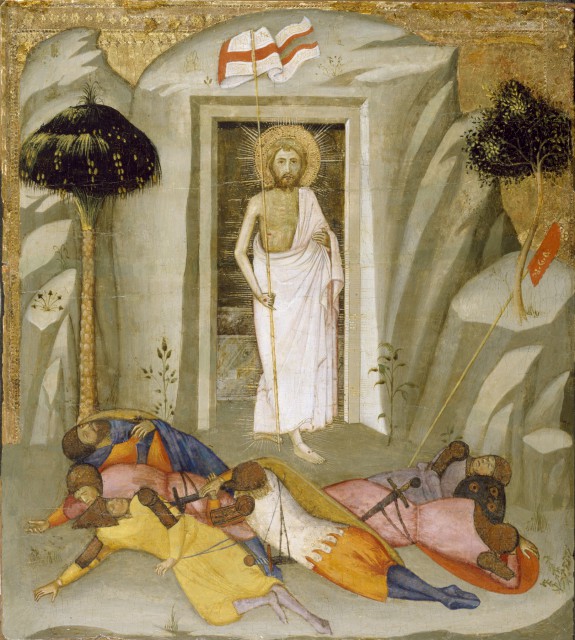 575x640 The Resurrection The Walters Art Museum Works Of Art - Resurrection Painting