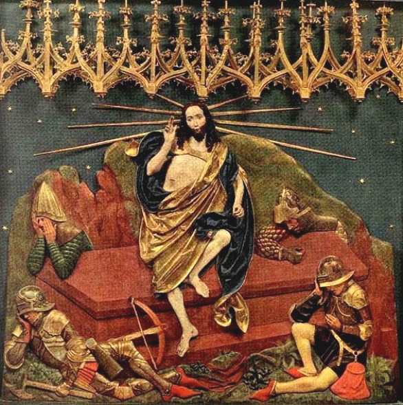 586x589 Famous Paintings Of The Resurrection - Resurrection Painting