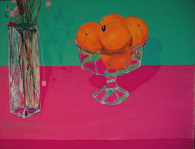 660x504 C.v. Bill Batten, Chalk Paintings - Retinal Painting