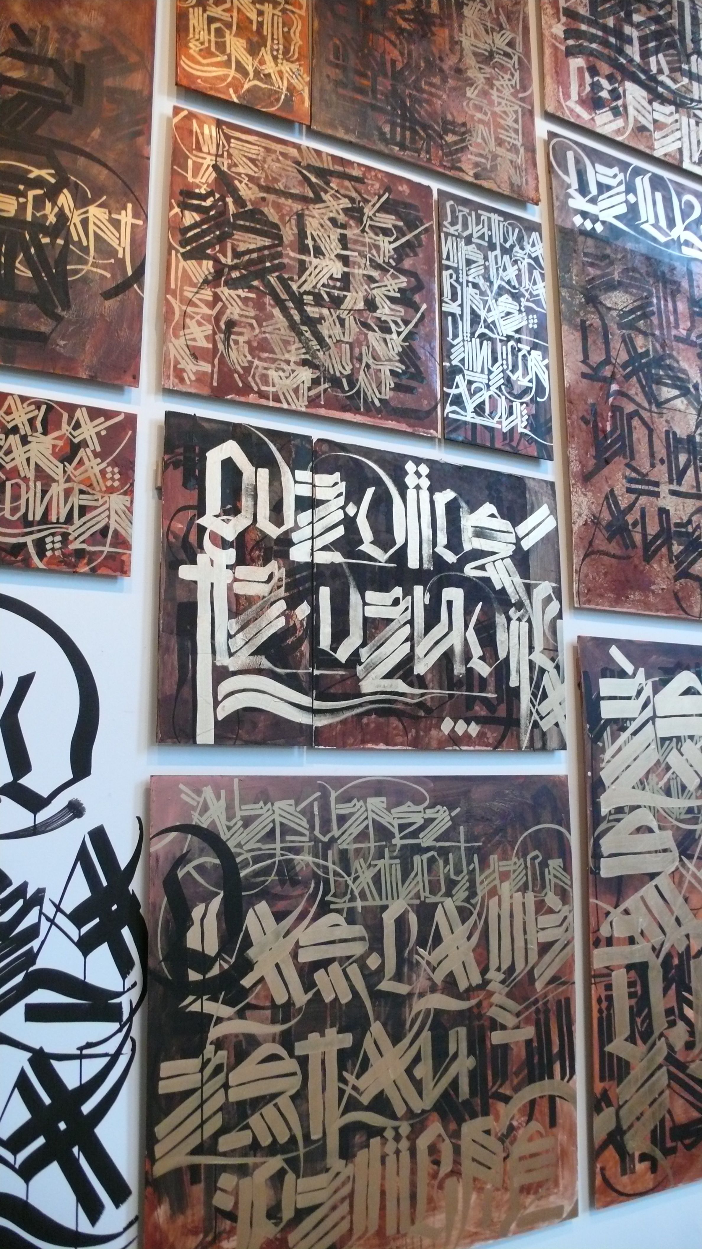 2376x4224 Retna Painter Los Angeles Retna Angeles - Retna Painting