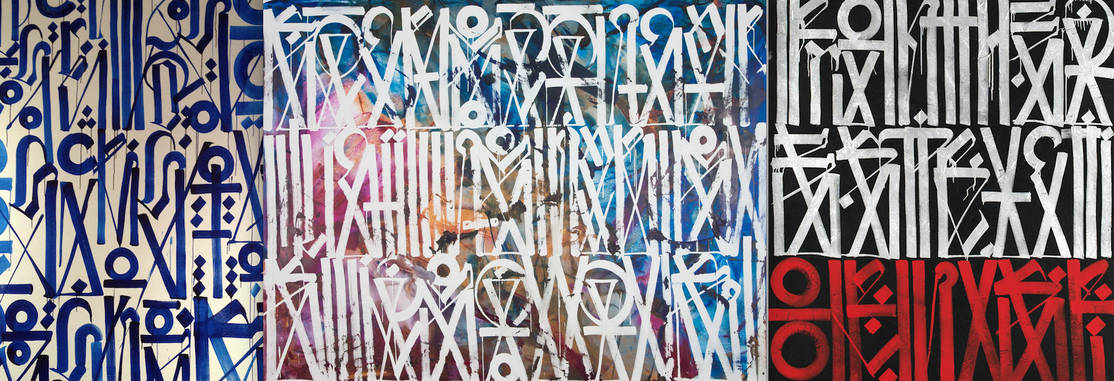1621x555 Retna Artwork - Retna Painting