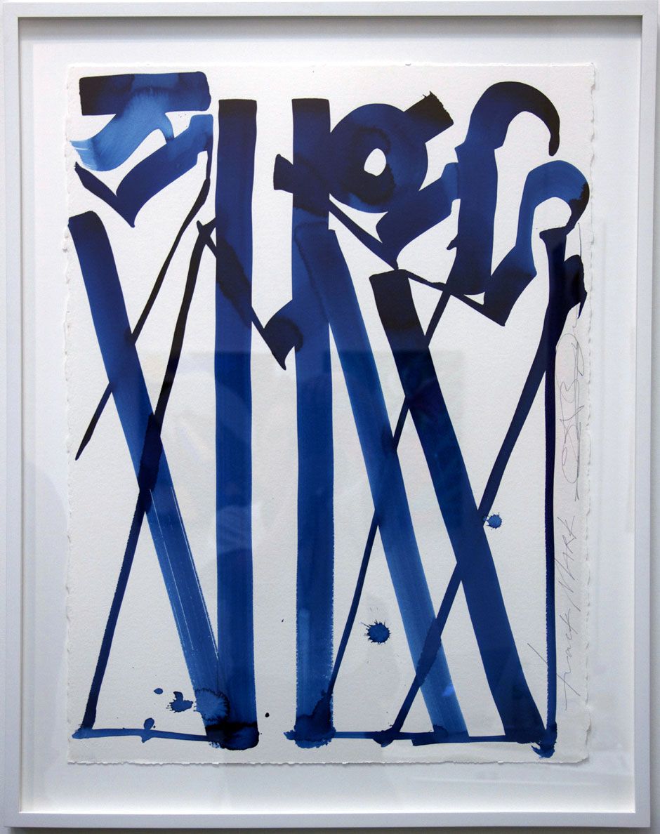 940x1188 Track Mark, Original - Retna Painting