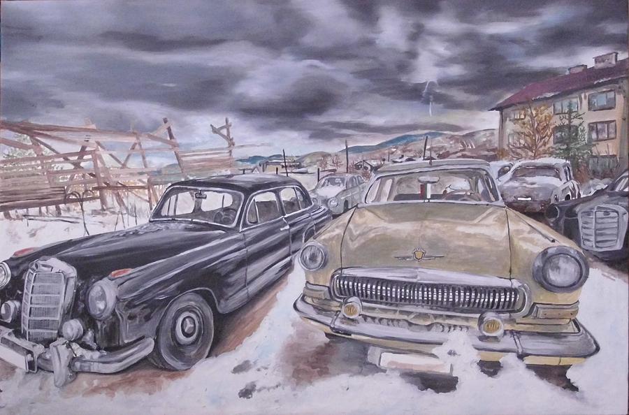 900x594 Retro Painting By Sonya Ragyovska - Retro Painting