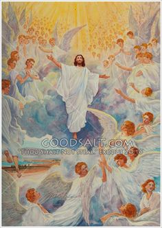 236x332 All Of Heaven Will Return With Christ - Return Of Christ Painting