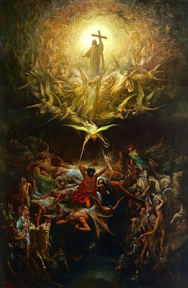 628x960 Triumph Of Christianity Canvas Print Canvas Art By Gustave Dore - Return Of Christ Painting