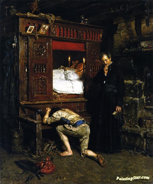 598x720 The Return Of The Prodigal Son Artwork By Henry Mosler Oil - Return Of The Prodigal Son Painting