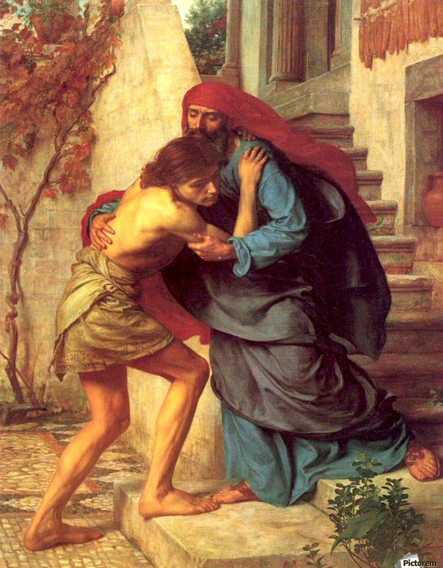 900x1155 The Return Of The Prodigal Son - Return Of The Prodigal Son Painting