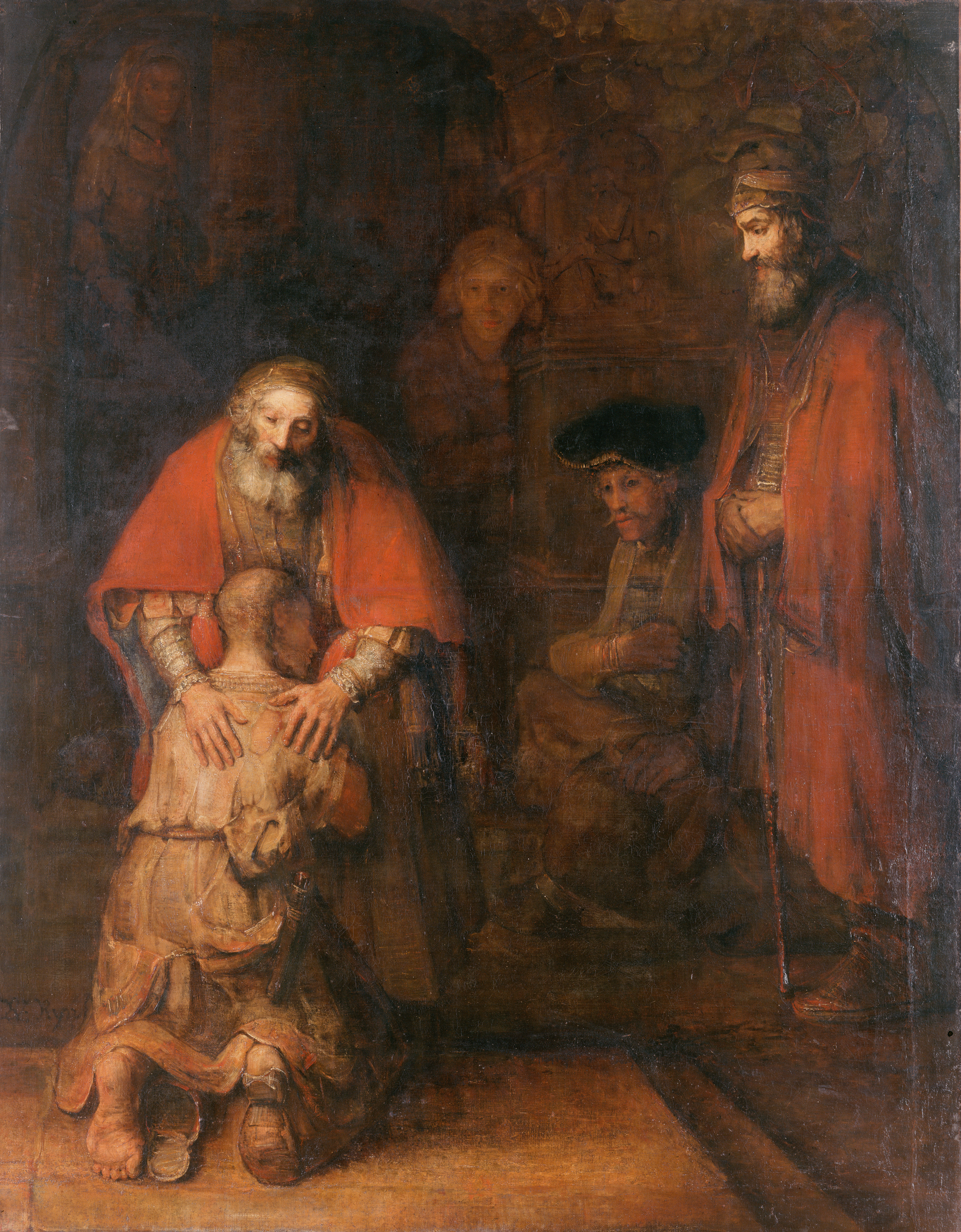 6347x8140 Filerembrandt Harmensz. Van Rijn - Return Of The Prodigal Son Painting