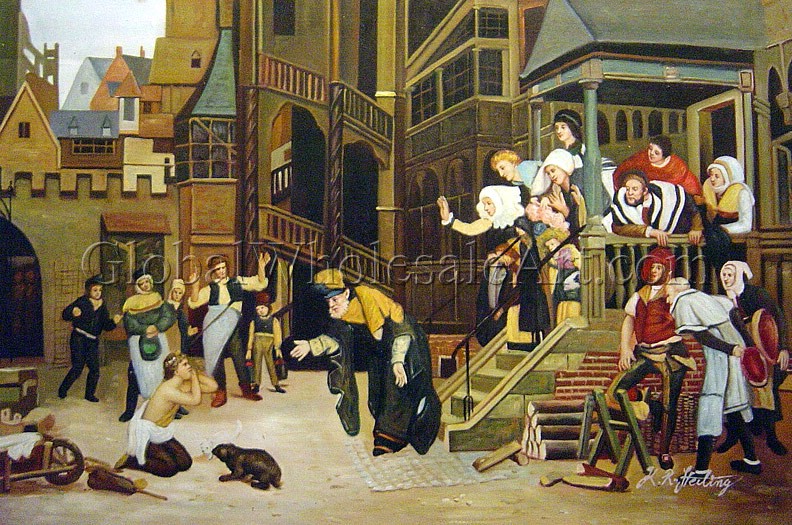 792x525 James Tissot - Return Of The Prodigal Son Painting