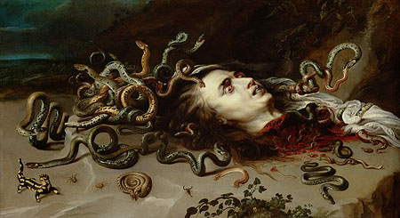 450x245 Rubens Head Of Medusa From The Collection Of The Kunsthistorisches - Reuben Painting
