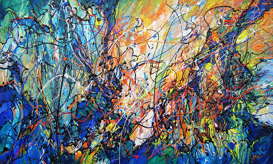 900x541 Revelation Painting By Eugenia Mangra - Revelation Painting