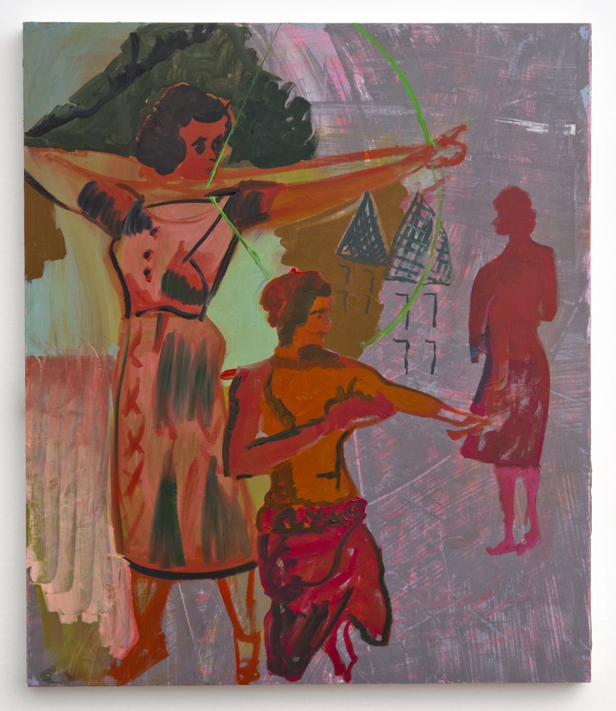 866x1000 Revenge Of The Same Jackie Gendel Paint - Revenge Painting