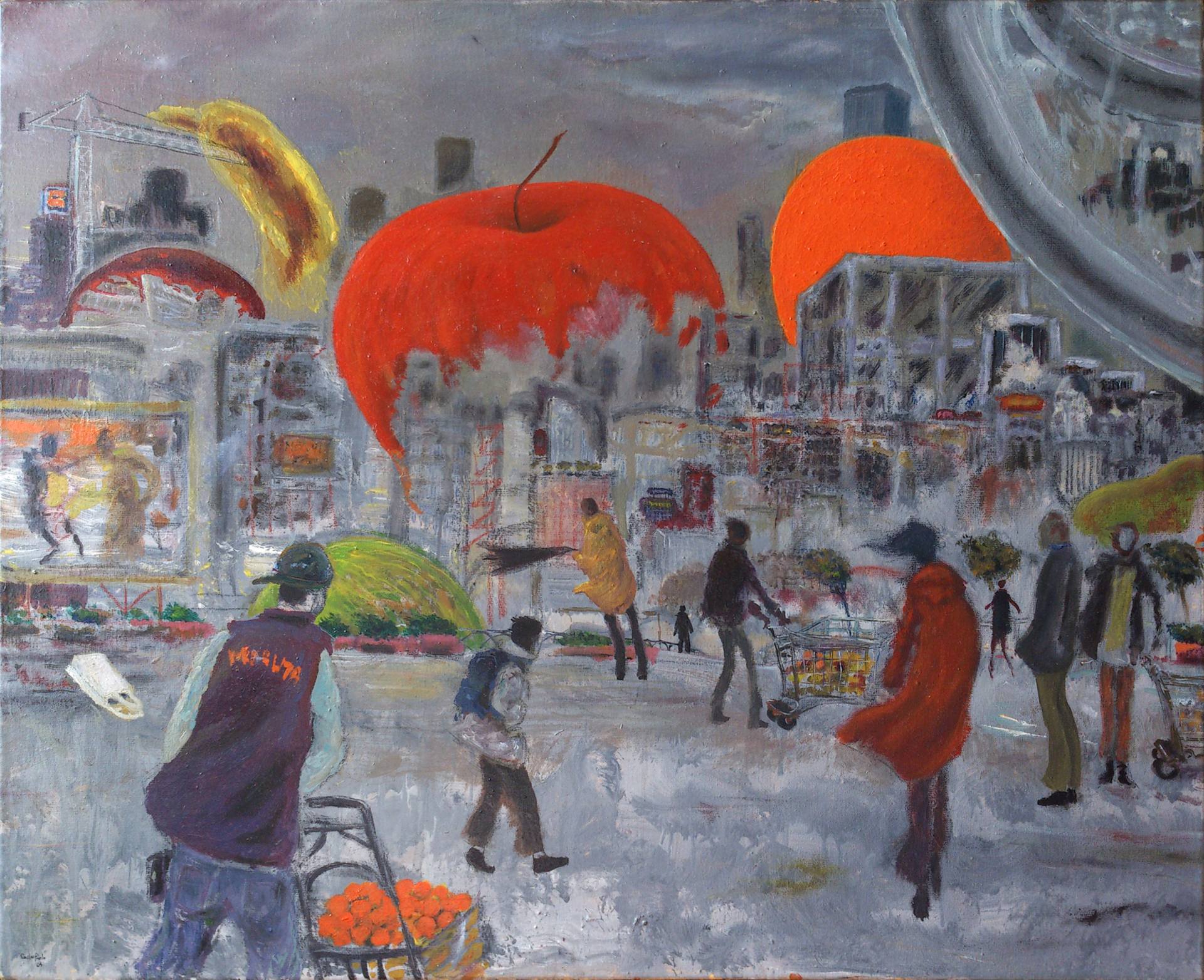 1920x1564 Saatchi Art Fruit Revenge Painting By Carlos Pardo - Revenge Painting