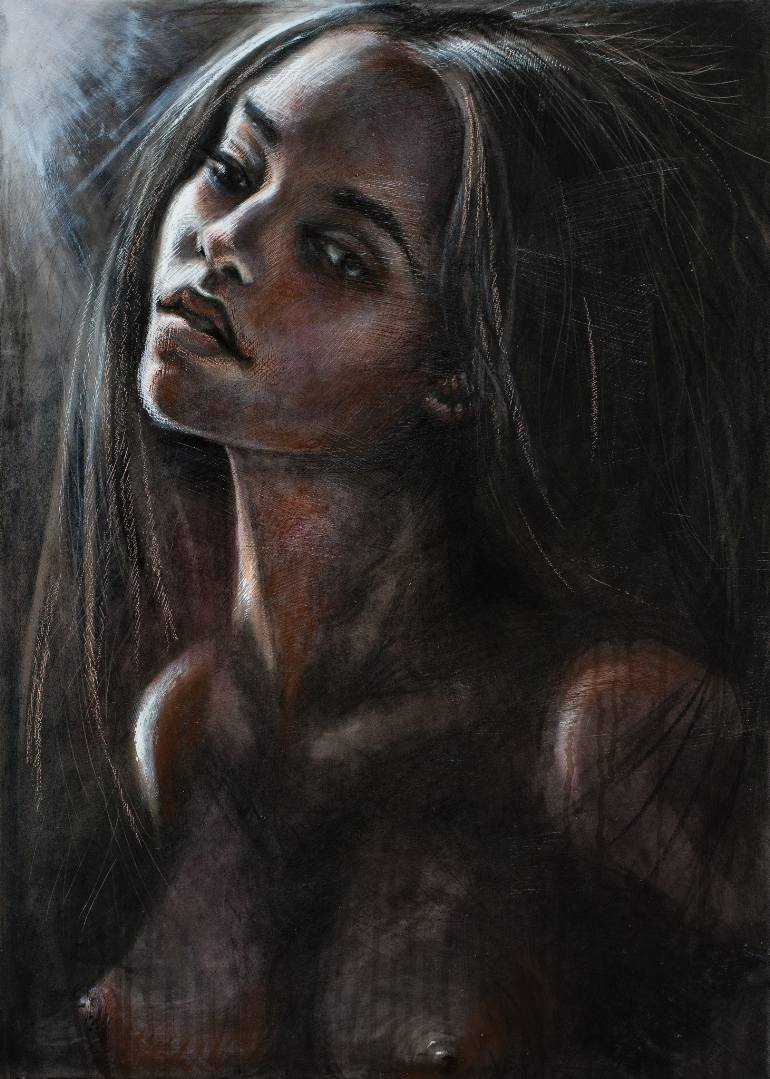 770x1079 Saatchi Art Reverie Painting By Elena Kraft - Reverie Painting