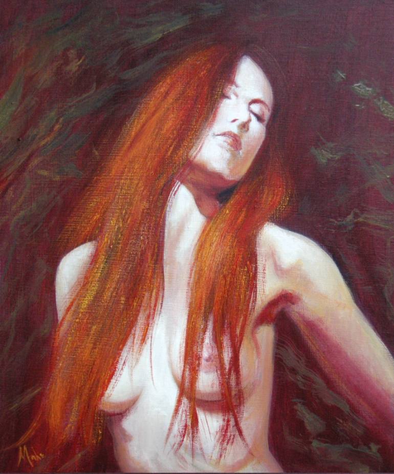 770x925 Saatchi Art Reverie Painting By Isabel Mahe - Reverie Painting