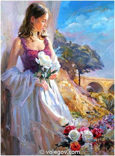 377x512 Reverie, Painting, - Reverie Painting