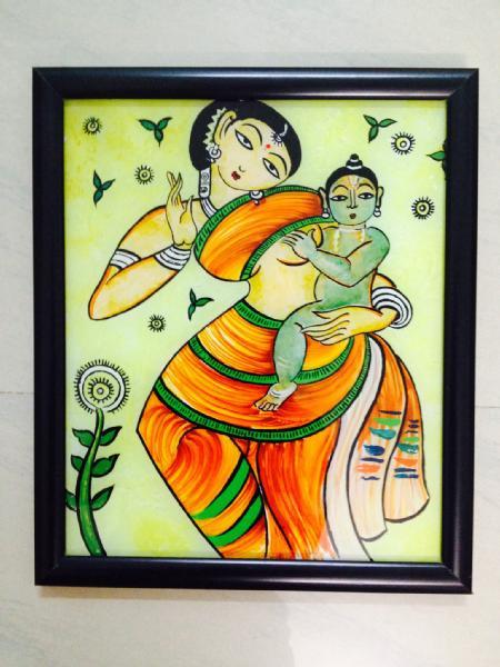 450x600 Reverse Glass Painting In Chennai - Reverse Glass Painting