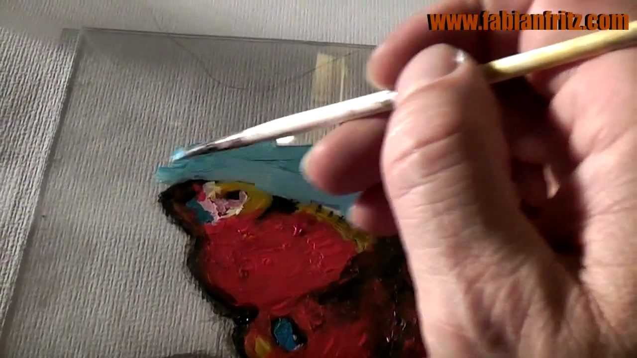 1280x720 Hinterglasmalen - Reverse Painting On Glass With Acrylics