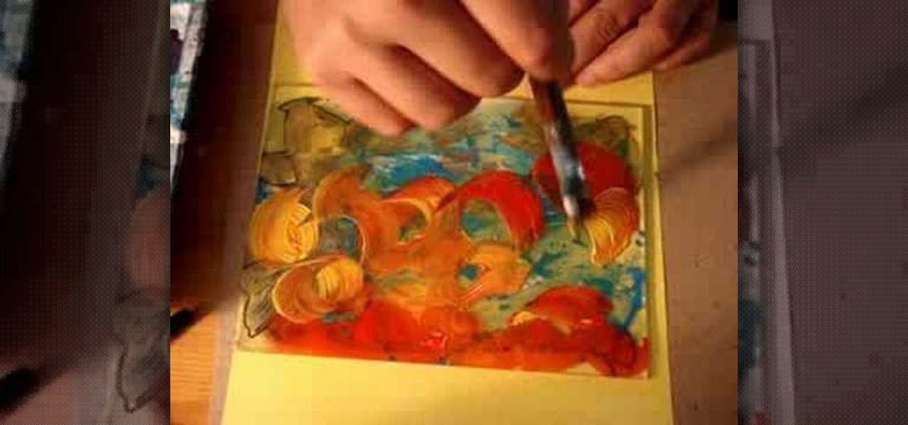 1280x600 How To Paint On Plexiglass Painting Tips Wonderhowto - Reverse Painting On Glass With Acrylics