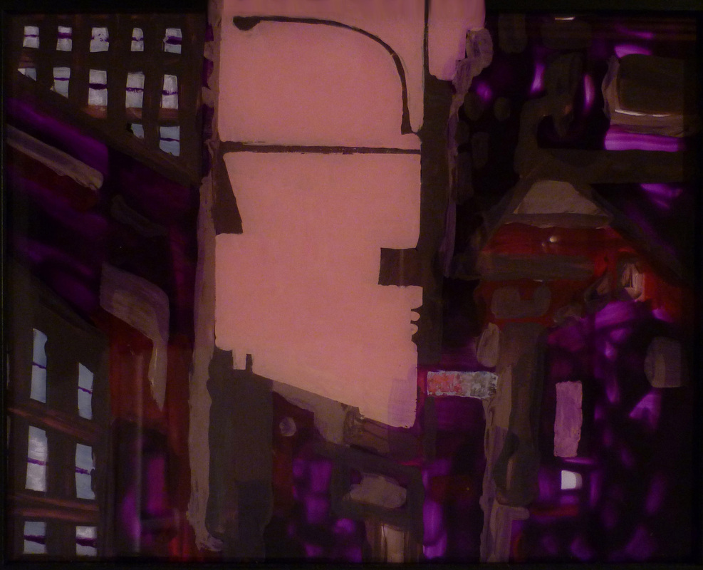 987x800 Acrylic Reverse Painted On Glass - Reverse Painting On Glass With Acrylics