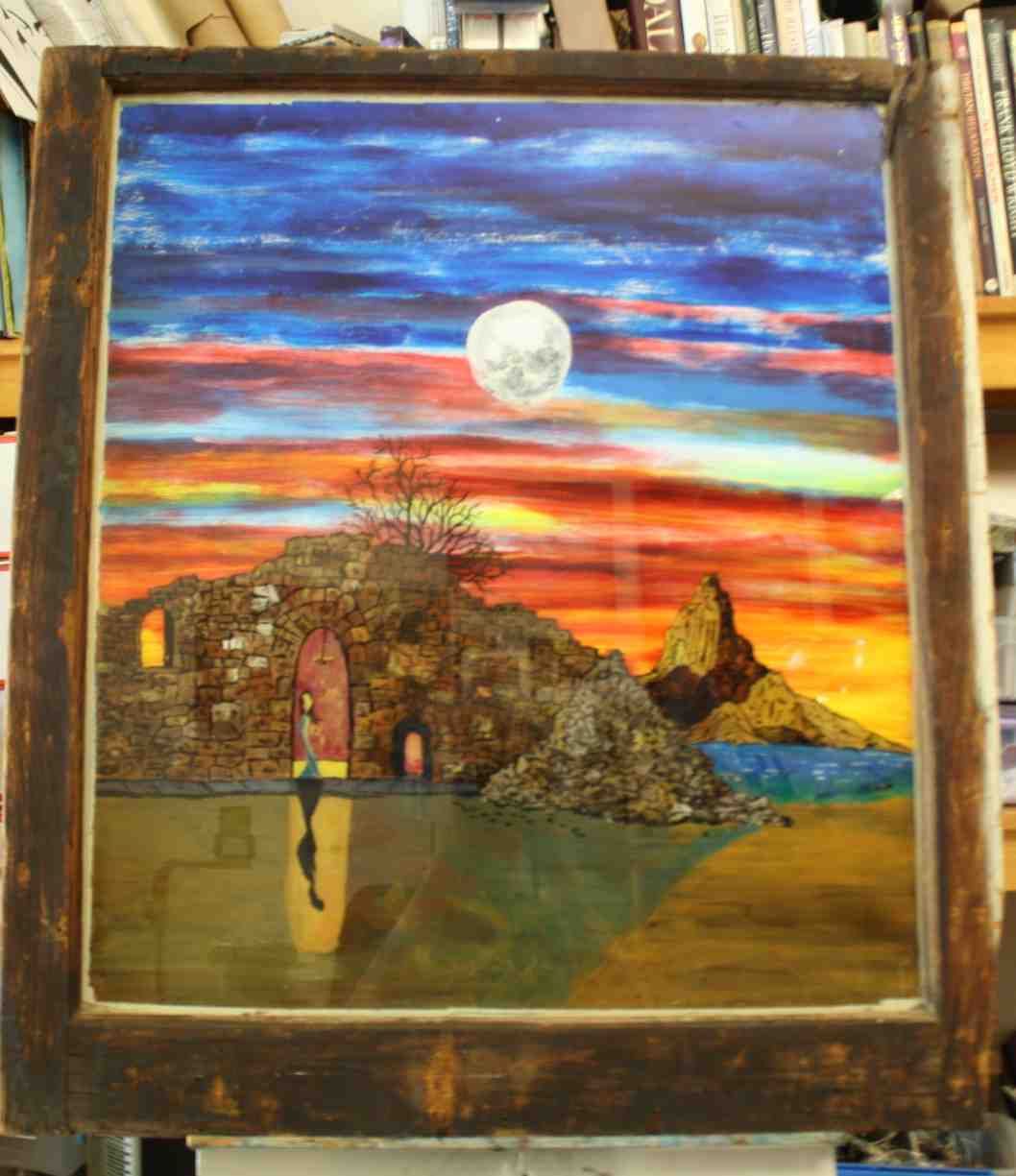 Reverse Painting On Glass With Acrylics At PaintingValley Com Explore   Reverse Painting On Glass With Acrylics 8 