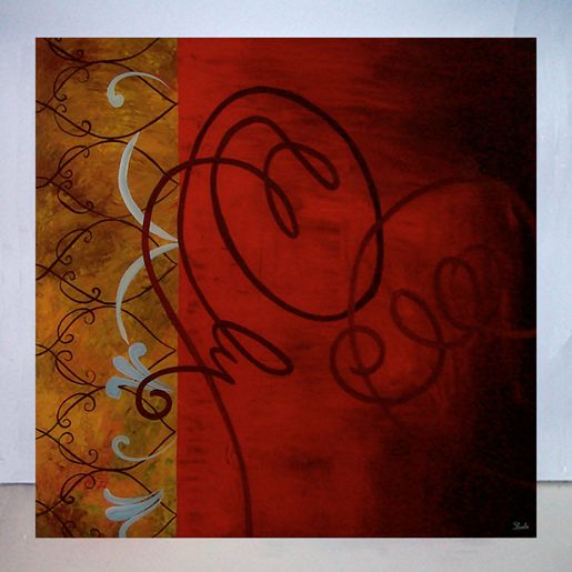 515x515 Reverse Painting On Plexiglass. More Contemporary. Crafts - Reverse Painting On Plexiglass